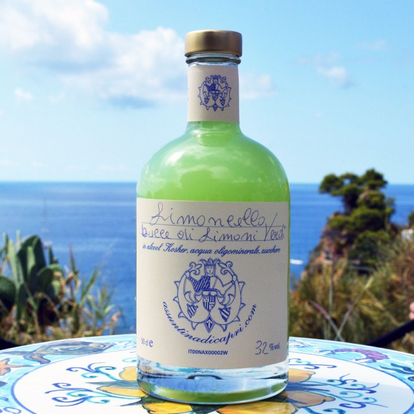 Limoncello aus unreifen Zitronen von Ischia