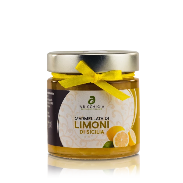 Lukullium Zitronenmarmelade A Ricicchigia Sizilien